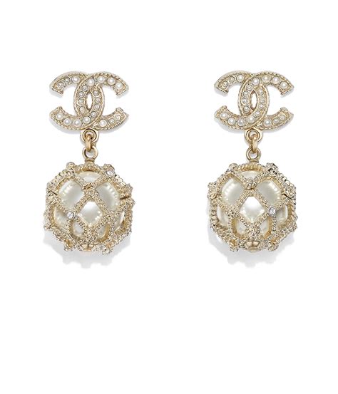 chanel costume earrings price|original Chanel earrings.